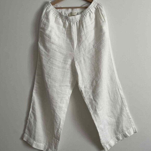 Gillian Stevens Finley Linen Pants - new - Picture 2 of 6